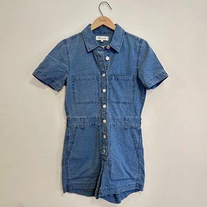 Madewell Ripstop Coverall Romper
